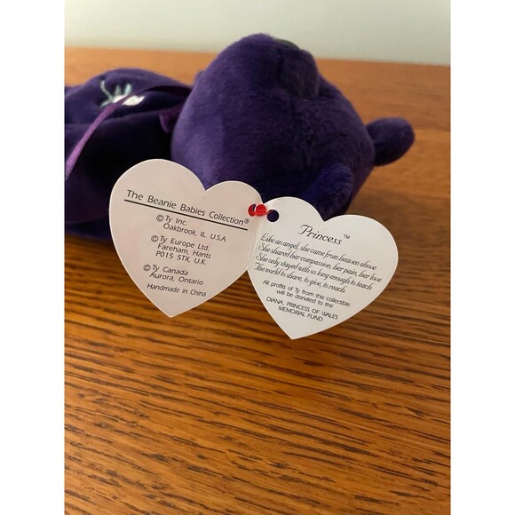 Ty Beanie Babies Princess The Bear - Picture 4 of 6
